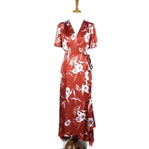 Ted Baker London Errika Cabana Dip Hem Wrap Dress.